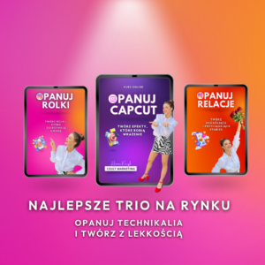 PAKIET KURSÓW: Kurs online OPANUJ ROLKI, OPANUJ RELACJE, OPANUJ CUPCUT