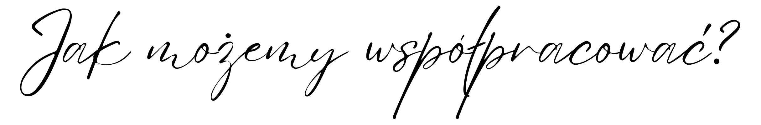 Jak możemy współpracować?