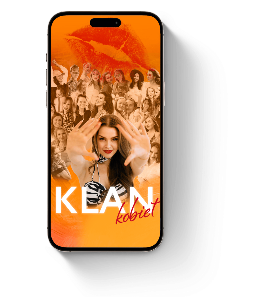telefon z okładką programu Klan kobiet