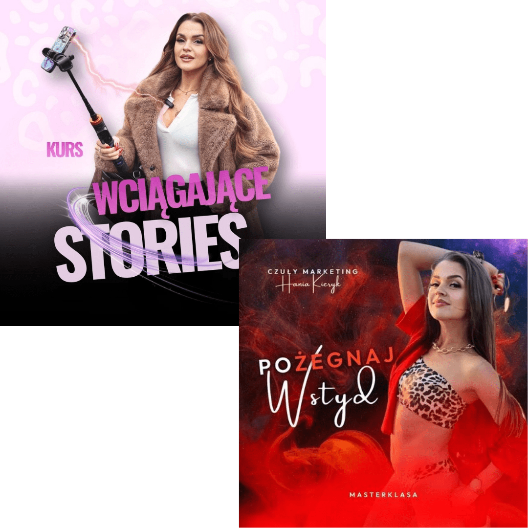 Masterklasa POŻEGNAJ WSTYD i Kurs Wciągające Stories